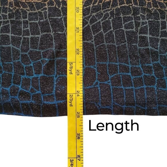 Chico’s Multicolor Animal Print Scoop Neck 3/4 Sleeve Tee-shirt Size L (2) - Picture 10 of 15